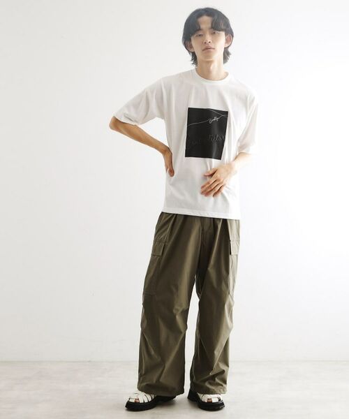 tk.TAKEO KIKUCHI / ティーケー タケオキクチ Tシャツ | ボックス発泡ロゴTシャツ | 詳細3