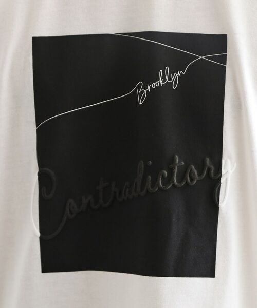 tk.TAKEO KIKUCHI / ティーケー タケオキクチ Tシャツ | ボックス発泡ロゴTシャツ | 詳細4