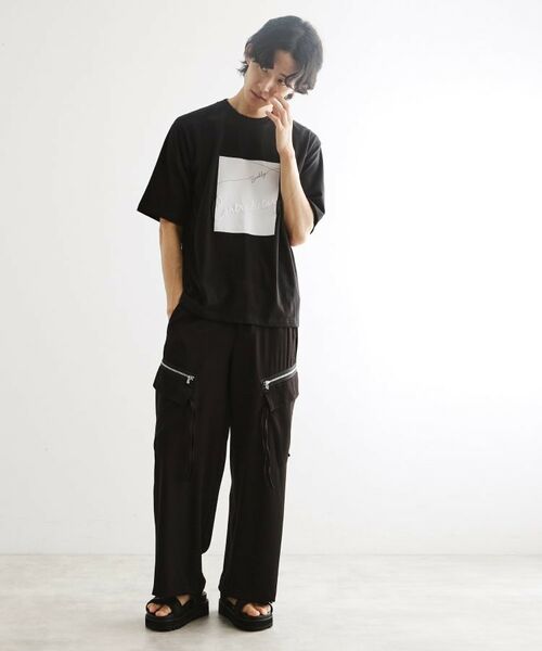 tk.TAKEO KIKUCHI / ティーケー タケオキクチ Tシャツ | ボックス発泡ロゴTシャツ | 詳細6