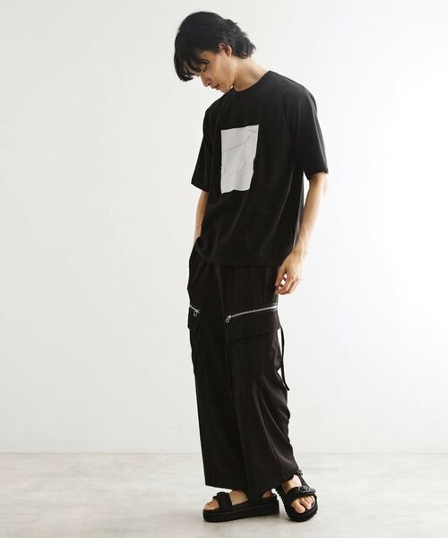 tk.TAKEO KIKUCHI / ティーケー タケオキクチ Tシャツ | ボックス発泡ロゴTシャツ | 詳細7