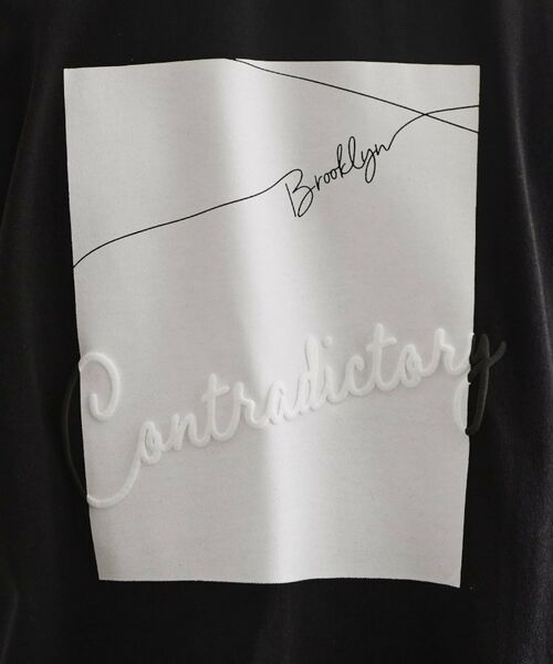 tk.TAKEO KIKUCHI / ティーケー タケオキクチ Tシャツ | ボックス発泡ロゴTシャツ | 詳細8