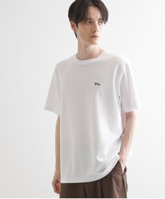 tk.TAKEO KIKUCHI / ティーケー タケオキクチ カットソー | ウサギ刺繍 鹿の子クルーカットソー