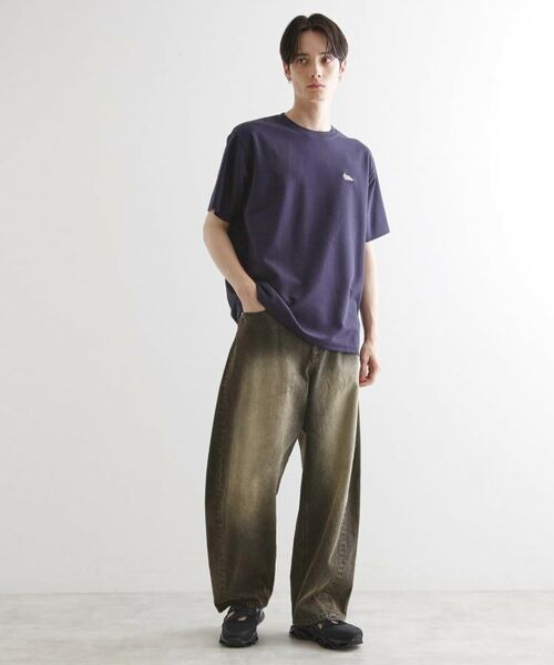 tk.TAKEO KIKUCHI / ティーケー タケオキクチ カットソー | ウサギ刺繍 鹿の子クルーカットソー | 詳細10