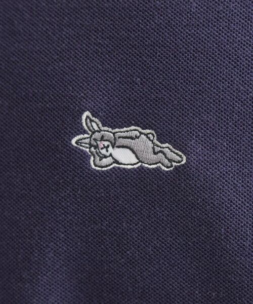 tk.TAKEO KIKUCHI / ティーケー タケオキクチ カットソー | ウサギ刺繍 鹿の子クルーカットソー | 詳細12