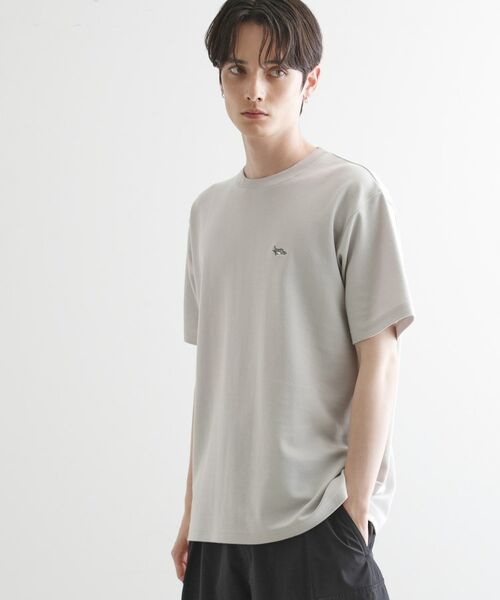 tk.TAKEO KIKUCHI / ティーケー タケオキクチ カットソー | ウサギ刺繍 鹿の子クルーカットソー | 詳細13