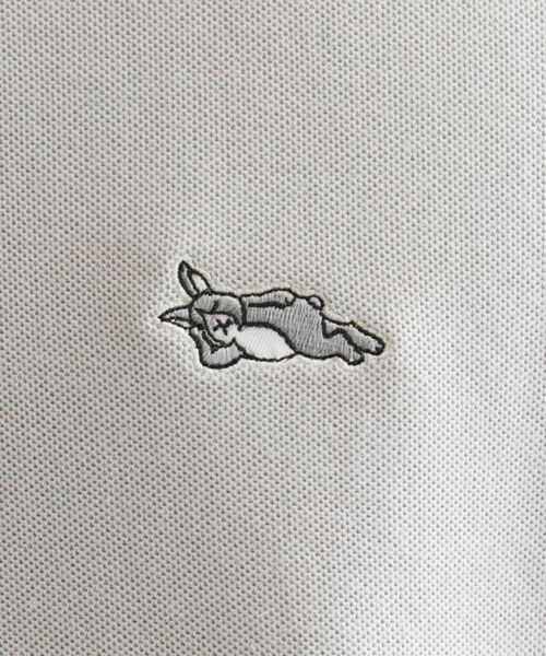 tk.TAKEO KIKUCHI / ティーケー タケオキクチ カットソー | ウサギ刺繍 鹿の子クルーカットソー | 詳細16