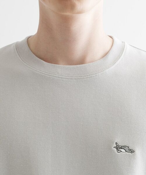 tk.TAKEO KIKUCHI / ティーケー タケオキクチ カットソー | ウサギ刺繍 鹿の子クルーカットソー | 詳細20