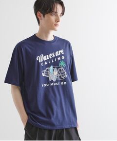 tk.TAKEO KIKUCHI / ティーケー タケオキクチ Tシャツ | パッチクロス刺繍Tシャツ