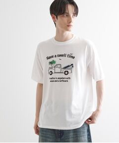 tk.TAKEO KIKUCHI / ティーケー タケオキクチ Tシャツ | パッチクロス刺繍Tシャツ