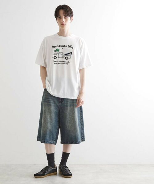 tk.TAKEO KIKUCHI / ティーケー タケオキクチ Tシャツ | パッチクロス刺繍Tシャツ | 詳細10