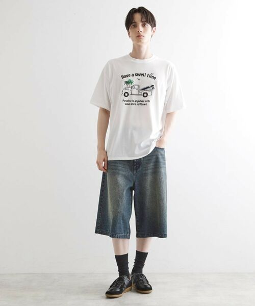 tk.TAKEO KIKUCHI / ティーケー タケオキクチ Tシャツ | パッチクロス刺繍Tシャツ | 詳細11