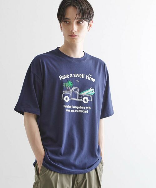 tk.TAKEO KIKUCHI / ティーケー タケオキクチ Tシャツ | パッチクロス刺繍Tシャツ | 詳細13