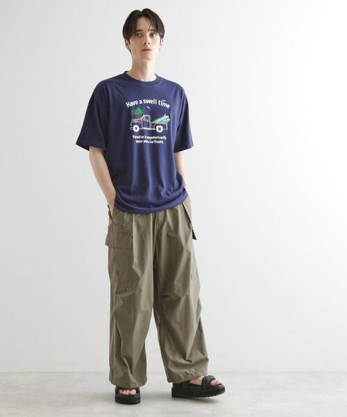 tk.TAKEO KIKUCHI / ティーケー タケオキクチ Tシャツ | パッチクロス刺繍Tシャツ | 詳細15