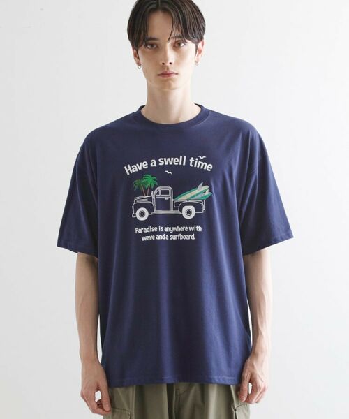 tk.TAKEO KIKUCHI / ティーケー タケオキクチ Tシャツ | パッチクロス刺繍Tシャツ | 詳細17