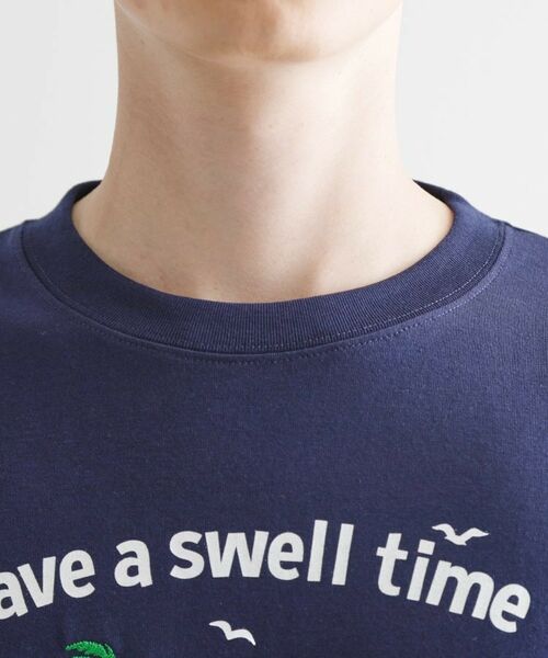 tk.TAKEO KIKUCHI / ティーケー タケオキクチ Tシャツ | パッチクロス刺繍Tシャツ | 詳細20