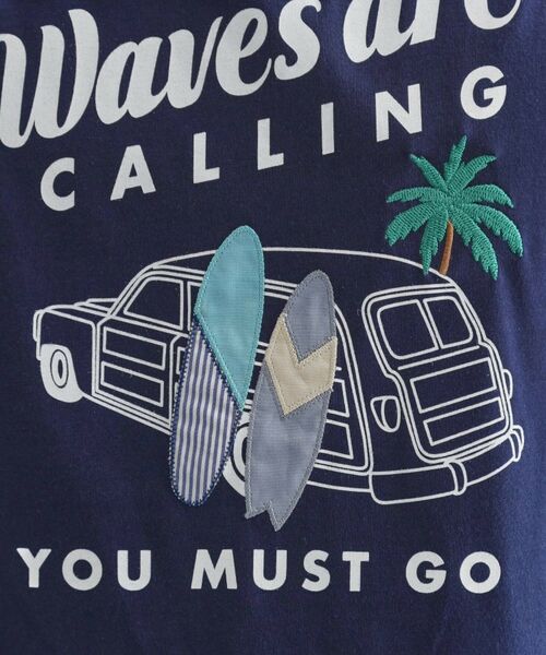 tk.TAKEO KIKUCHI / ティーケー タケオキクチ Tシャツ | パッチクロス刺繍Tシャツ | 詳細8