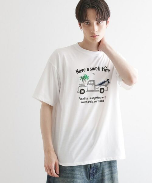 tk.TAKEO KIKUCHI / ティーケー タケオキクチ Tシャツ | パッチクロス刺繍Tシャツ | 詳細9