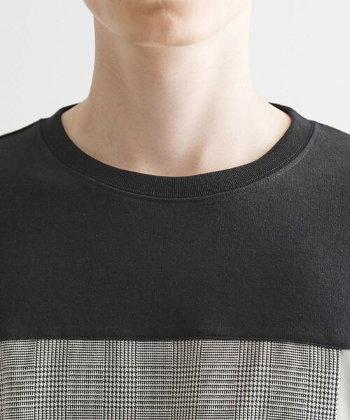 tk.TAKEO KIKUCHI / ティーケー タケオキクチ Tシャツ | パネル切替半袖Tシャツ | 詳細16