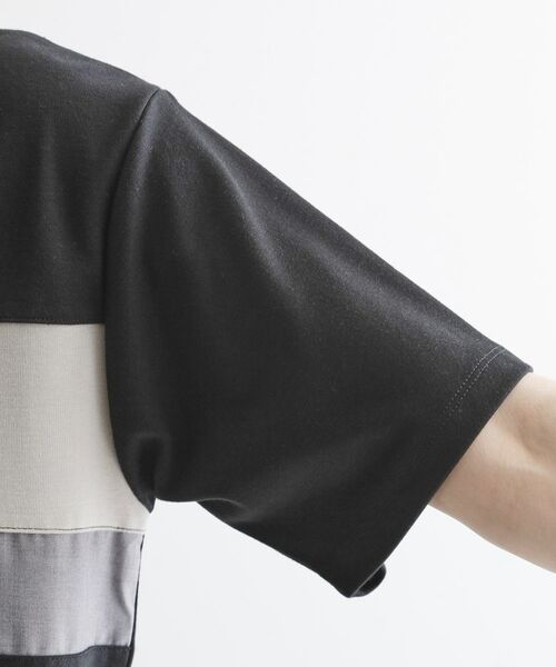 tk.TAKEO KIKUCHI / ティーケー タケオキクチ Tシャツ | パネル切替半袖Tシャツ | 詳細17