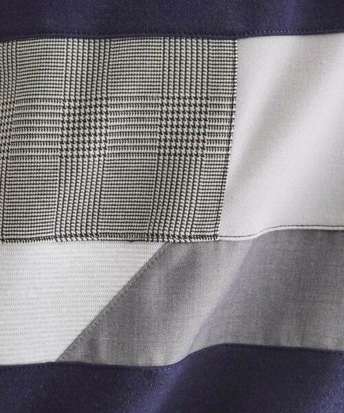 tk.TAKEO KIKUCHI / ティーケー タケオキクチ Tシャツ | パネル切替半袖Tシャツ | 詳細8