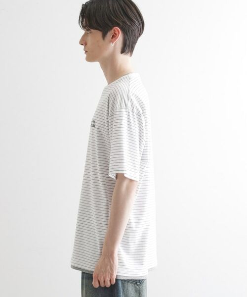 tk.TAKEO KIKUCHI / ティーケー タケオキクチ Tシャツ | マイクロボーダーフェイクTシャツ | 詳細14