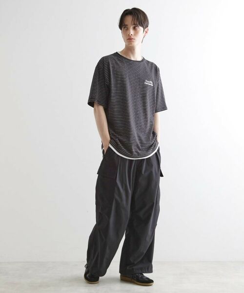 tk.TAKEO KIKUCHI / ティーケー タケオキクチ Tシャツ | マイクロボーダーフェイクTシャツ | 詳細2