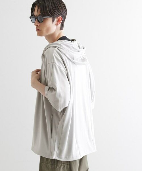 tk.TAKEO KIKUCHI / ティーケー タケオキクチ パーカー | ドルマンジップパーカ | 詳細1