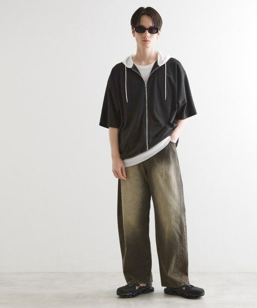 tk.TAKEO KIKUCHI / ティーケー タケオキクチ パーカー | ドルマンジップパーカ | 詳細10