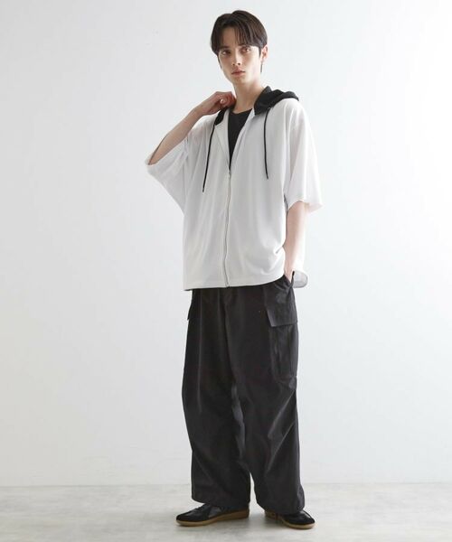 tk.TAKEO KIKUCHI / ティーケー タケオキクチ パーカー | ドルマンジップパーカ | 詳細14