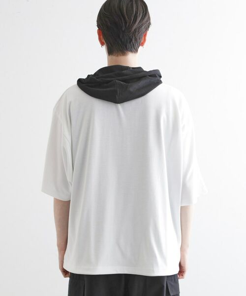 tk.TAKEO KIKUCHI / ティーケー タケオキクチ パーカー | ドルマンジップパーカ | 詳細19