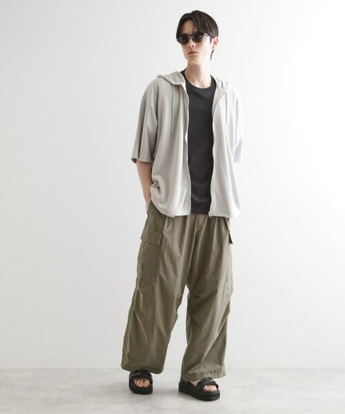 tk.TAKEO KIKUCHI / ティーケー タケオキクチ パーカー | ドルマンジップパーカ | 詳細2