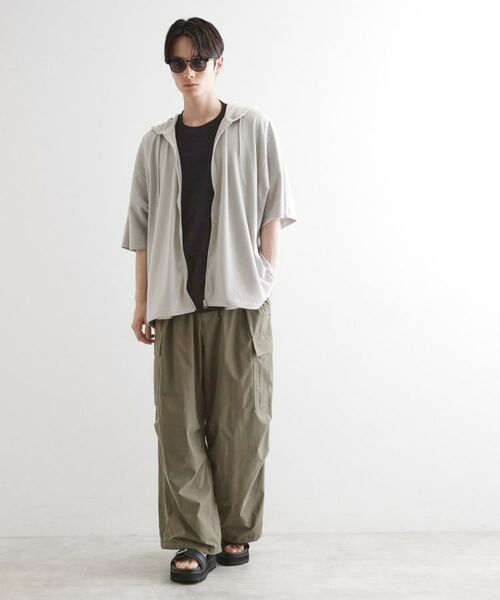 tk.TAKEO KIKUCHI / ティーケー タケオキクチ パーカー | ドルマンジップパーカ | 詳細3