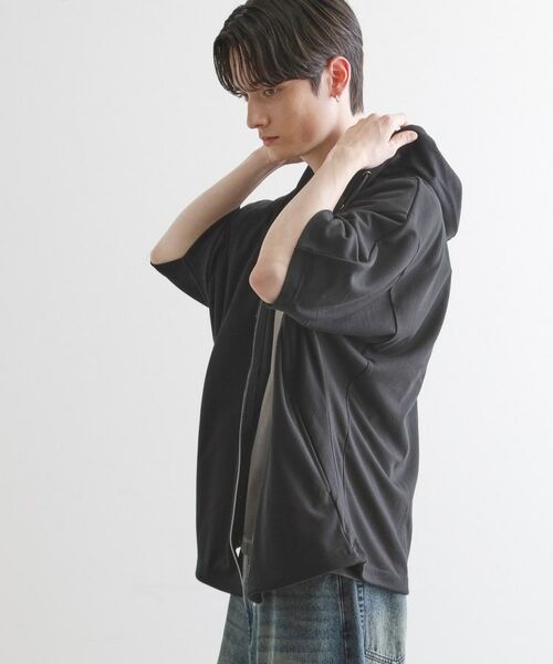 tk.TAKEO KIKUCHI / ティーケー タケオキクチ パーカー | ドルマンジップパーカ | 詳細5