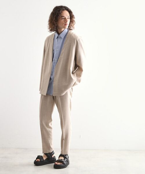 tk.TAKEO KIKUCHI / ティーケー タケオキクチ パンツ | 【洗える】テックキャンバスサマーパンツ/セットアップ対応 | 詳細10