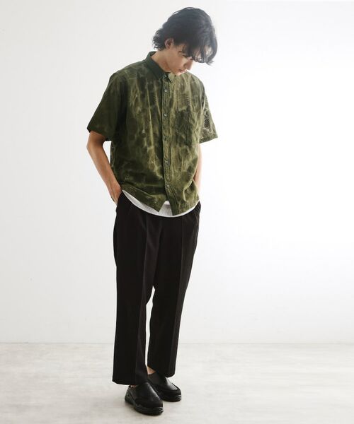 tk.TAKEO KIKUCHI / ティーケー タケオキクチ シャツ・ブラウス | オパールプリントシャツ | 詳細10