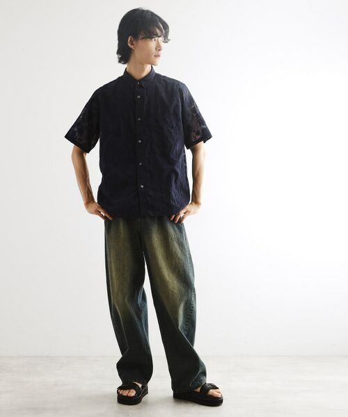 tk.TAKEO KIKUCHI / ティーケー タケオキクチ シャツ・ブラウス | オパールプリントシャツ | 詳細15