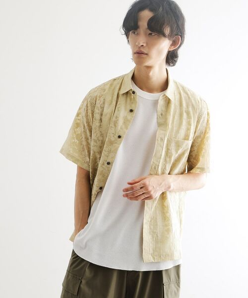 tk.TAKEO KIKUCHI / ティーケー タケオキクチ シャツ・ブラウス | オパールプリントシャツ | 詳細5