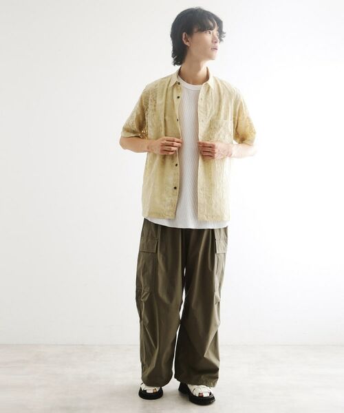 tk.TAKEO KIKUCHI / ティーケー タケオキクチ シャツ・ブラウス | オパールプリントシャツ | 詳細7