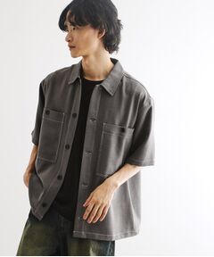 tk.TAKEO KIKUCHI / ティーケー タケオキクチ Tシャツ | 配色ステッチ半袖シャツ