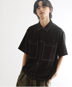 tk.TAKEO KIKUCHI / ティーケー タケオキクチ Tシャツ | 配色ステッチ半袖シャツ