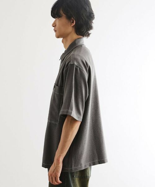 tk.TAKEO KIKUCHI / ティーケー タケオキクチ Tシャツ | 配色ステッチ半袖シャツ | 詳細14