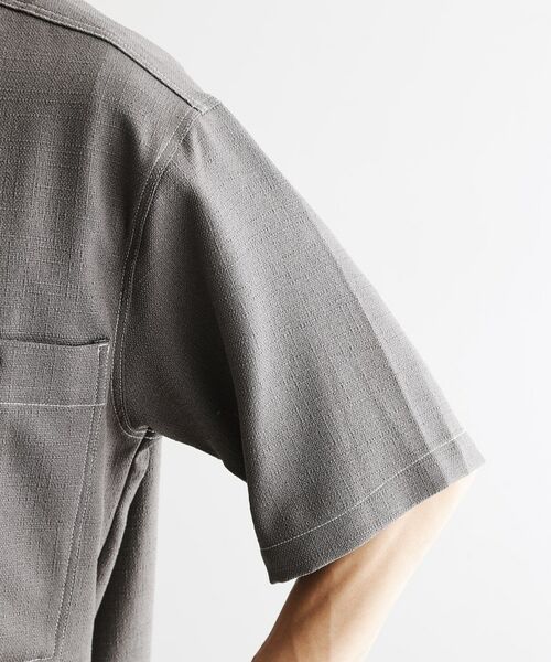 tk.TAKEO KIKUCHI / ティーケー タケオキクチ Tシャツ | 配色ステッチ半袖シャツ | 詳細17