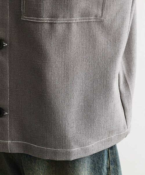 tk.TAKEO KIKUCHI / ティーケー タケオキクチ Tシャツ | 配色ステッチ半袖シャツ | 詳細19