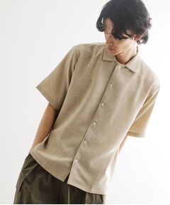 tk.TAKEO KIKUCHI / ティーケー タケオキクチ シャツ・ブラウス | 【セットアップ対応】テックキャンバスシャツ