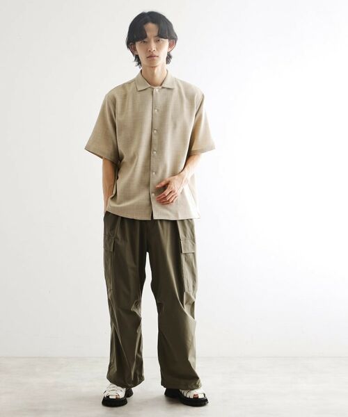 tk.TAKEO KIKUCHI / ティーケー タケオキクチ シャツ・ブラウス | 【セットアップ対応】テックキャンバスシャツ | 詳細11