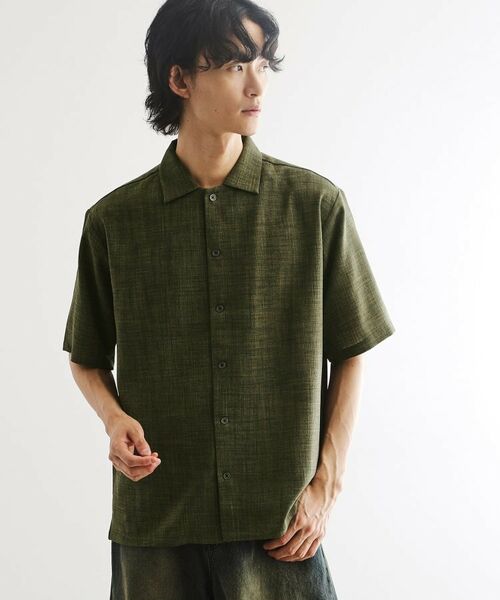 tk.TAKEO KIKUCHI / ティーケー タケオキクチ シャツ・ブラウス | 【セットアップ対応】テックキャンバスシャツ | 詳細5