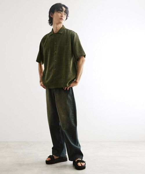 tk.TAKEO KIKUCHI / ティーケー タケオキクチ シャツ・ブラウス | 【セットアップ対応】テックキャンバスシャツ | 詳細6