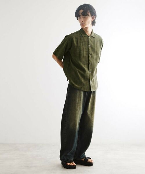 tk.TAKEO KIKUCHI / ティーケー タケオキクチ シャツ・ブラウス | 【セットアップ対応】テックキャンバスシャツ | 詳細7