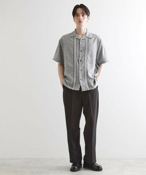 tk.TAKEO KIKUCHI / ティーケー タケオキクチ シャツ・ブラウス | コード刺繍シャツ | 詳細2