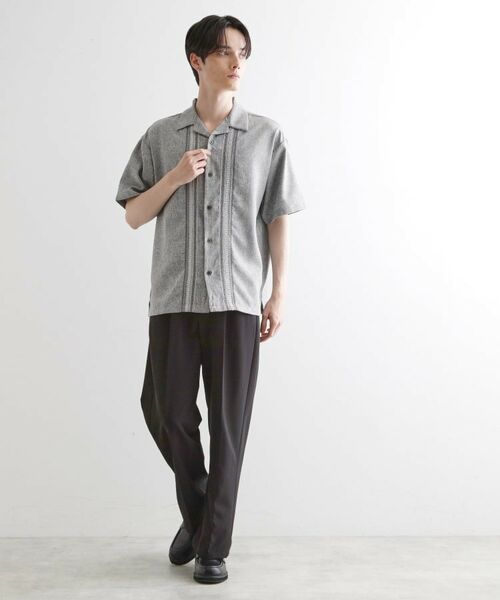 tk.TAKEO KIKUCHI / ティーケー タケオキクチ シャツ・ブラウス | コード刺繍シャツ | 詳細3